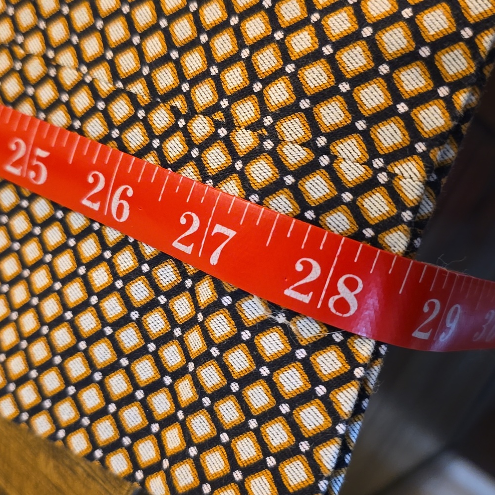 Geometric Pattern Straight-Leg Pants - image 8